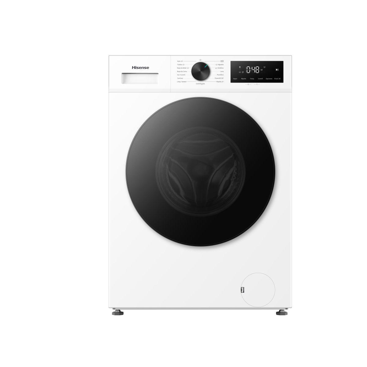 Lavarropas Automatico Inverter Carga Frontal Hisense Wf1i1141bw 10.5 Kg 1400 Rpm Blanco
