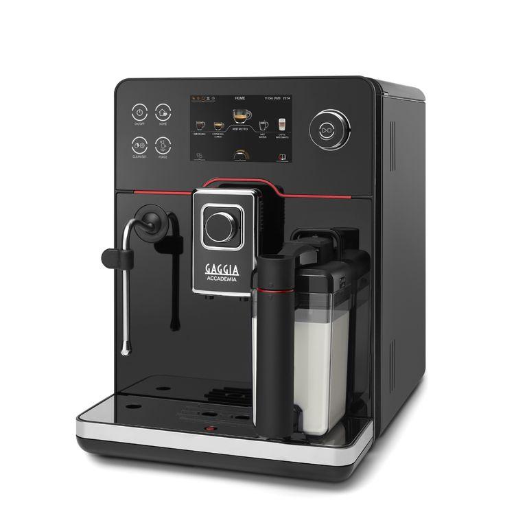Cafetera Superautomatica Accademia Glass con Molino Integrado