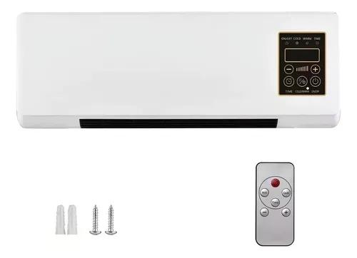 Aire Acondicionado Y Calefactor De Pared Frio/calor 2 En 1 Color Blanco