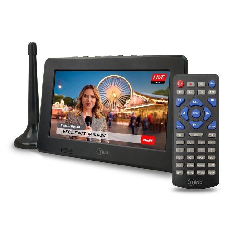 Televisor Color Digital Portatil 7 Pulgadas Recargable