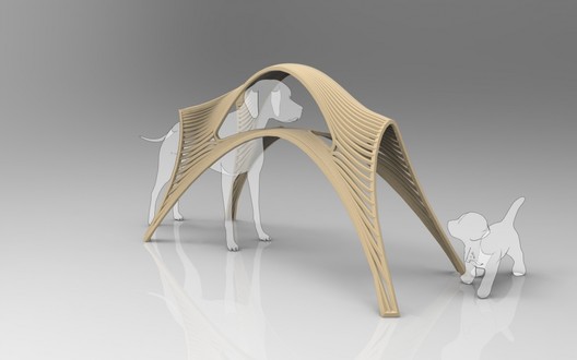 Shiguru Foo-foo Pavilion - Jia-hao Syu, Design Haus Liberty © 2017, Jia-hao Syu, Design Haus Liberty. Image via BowWow Haus London