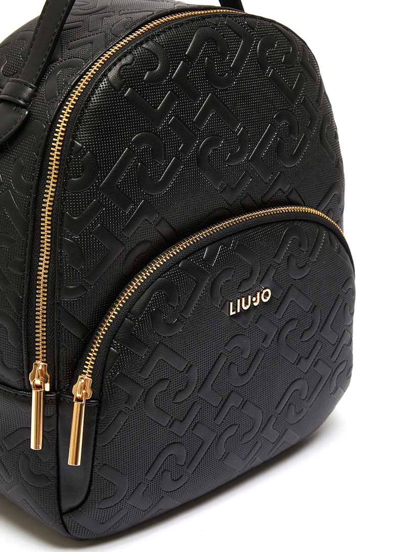 POLLINI ZAINO CON LOGO FRONTALE Colore Nero