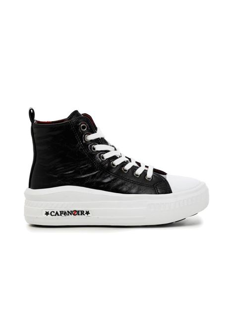 SNEAKERS ALLACCIATE IN SIMILPELLE - CAFE' NOIR - Albero
