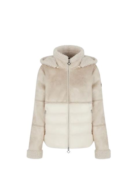 GIACCA IMBOTTITA CON CAPPUCCIO E.A. 7 | Giubbino | 6LTB15TNAWZ1720MOONBEAN