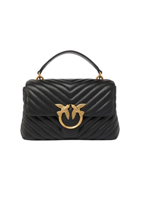 BORSA LOVE LADY PUFF MINI PINKO | Borsa | 100044A0GKZ99QNERO