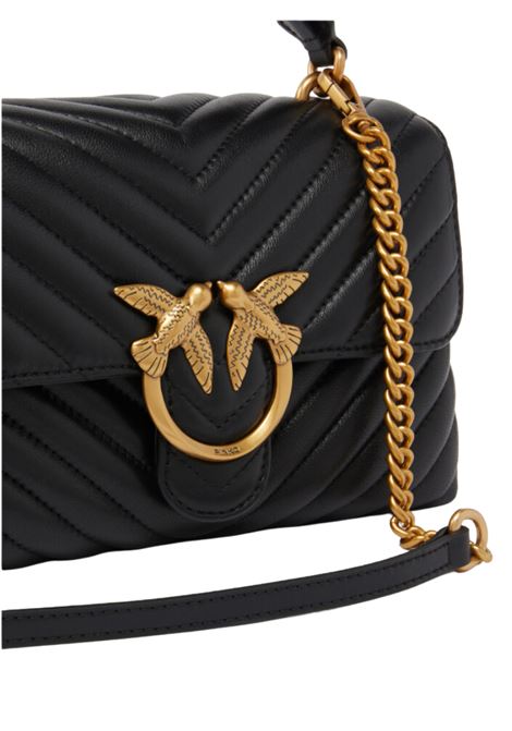 BORSA LOVE LADY PUFF MINI PINKO | Borsa | 100044A0GKZ99QNERO