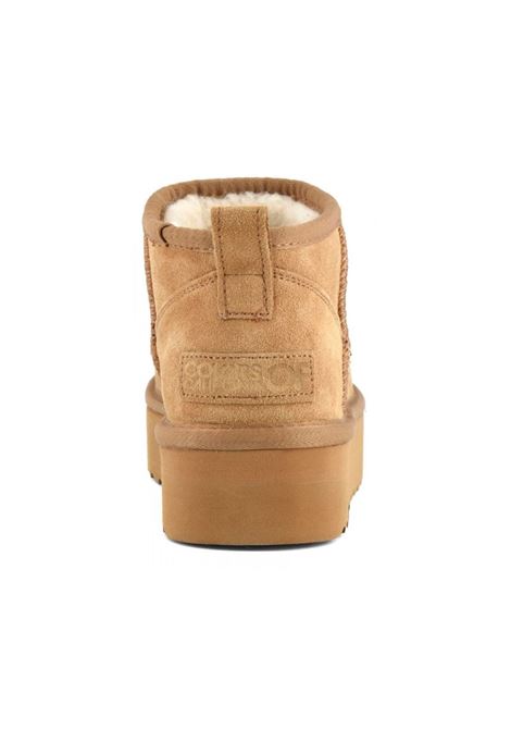 STIVALETTO PLATFORM IN SUEDE COLORS OF CALIFORNIA | Boot | YWPLA01TAN