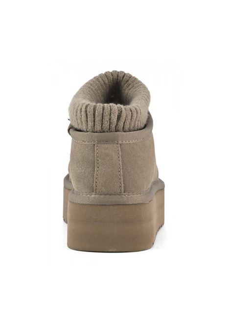STIVALETTO PLATFORM IN SUEDE COLORS OF CALIFORNIA | Boot | YWPLA09TAUPE