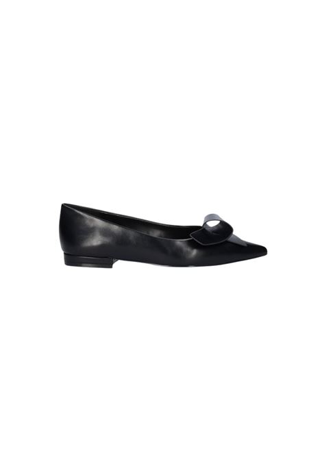BALLERINA IN PELLE EXE' | Ballerina | LYNDA952BLACKKL581501PU