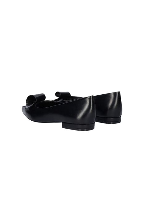 BALLERINA IN PELLE EXE' | Ballerina | LYNDA952BLACKKL581501PU