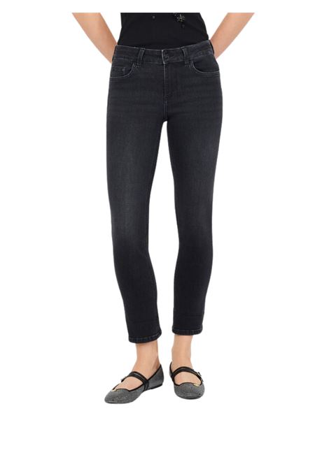 JEANS MONROE BOTTOM UP LIU JO BLUE DENIM | Jeans | UF5006D479787462DENIMBLACK