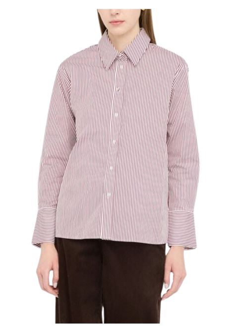 CAMICIA CON TOP ABBINATO LIU JO BLUE DENIM | Camicia | UF5242T981403N05BIANCOROYAL