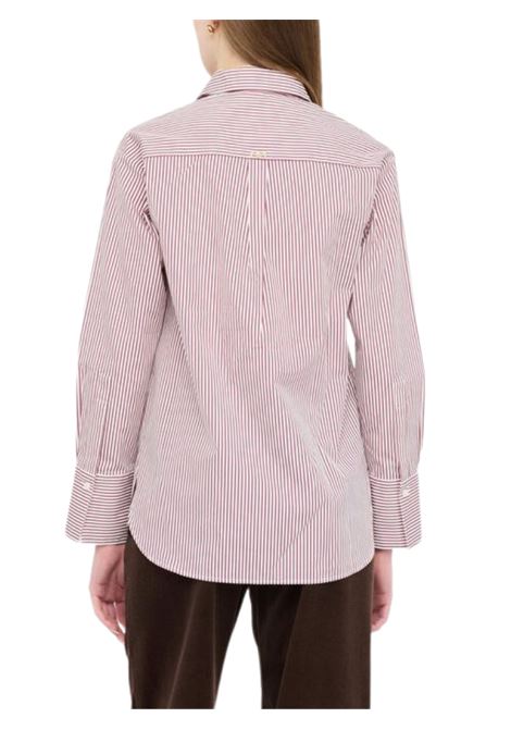 CAMICIA CON TOP ABBINATO LIU JO BLUE DENIM | Camicia | UF5242T981403N05BIANCOROYAL