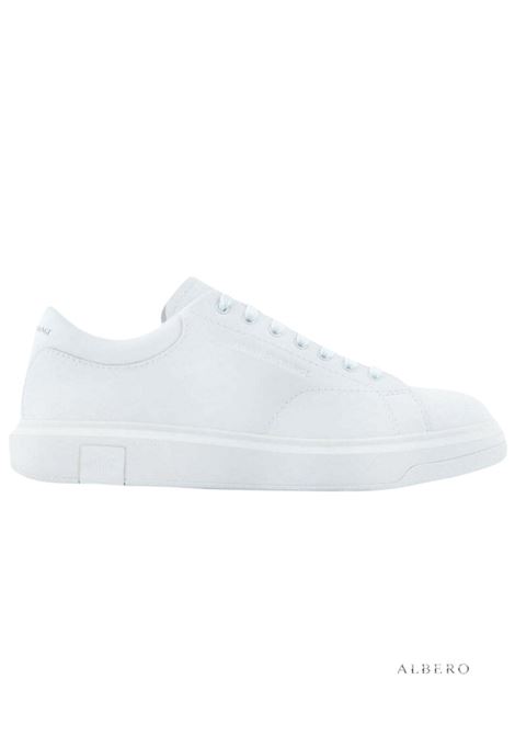 SNEAKERS IN PELLE AX ARMANI EXCHANGE | Sneakers | XM000141AF11912U0002BRILLIANTWHITE