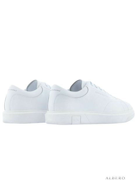 SNEAKERS IN PELLE AX ARMANI EXCHANGE | Sneakers | XM000141AF11912U0002BRILLIANTWHITE