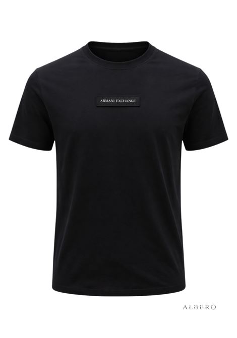 T-SHIRT CON LOGO AX ARMANI EXCHANGE | T-shirt | XM002471AF10356UB101DEEPNAVY