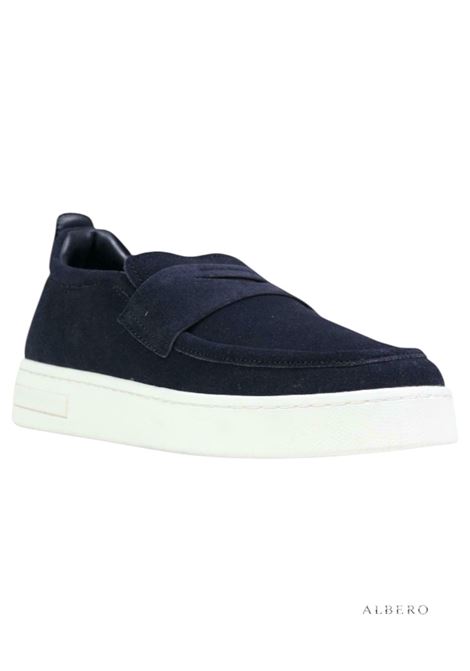 MOCASSINO IN SUEDE AX ARMANI EXCHANGE | Mocassino | XM002632AF19687ZB004DEEPNAVY