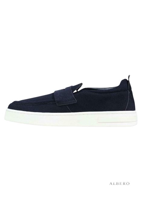 MOCASSINO IN SUEDE AX ARMANI EXCHANGE | Mocassino | XM002632AF19687ZB004DEEPNAVY