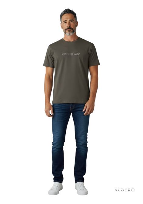 T-SHIRT CON LOGO AX ARMANI EXCHANGE | T-shirt | XM002785AF10358U8144CHIMERA