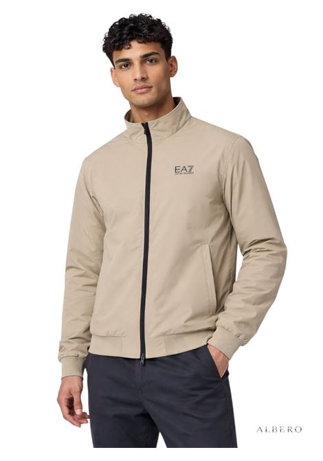 GIUBBINO CON LOGO E.A. 7 | Giubbino | 7M000424AF13569U6167ROASTEDCASHEW