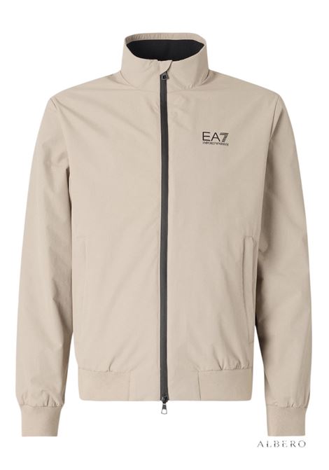 GIUBBINO CON LOGO E.A. 7 | Giubbino | 7M000424AF13569U6167ROASTEDCASHEW
