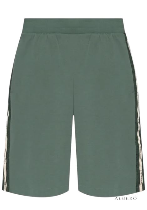 BERMUDA CON TAPE LOGO E.A. 7 | Bermuda | 7M001481AF12660U7260CILANTRO
