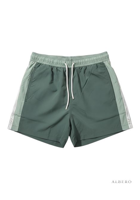 COSTUME CON LOGO E.A. 7 | Boxer mare | 7M001679AF21070M7130CILANTROGREENBAY