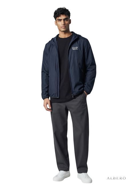 BOMBER CON CAPPUCCIO E.A. 7 | Giubbino | 8NPB22PNGRZ1562ARMANIBLUE