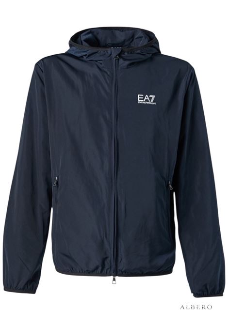 BOMBER CON CAPPUCCIO E.A. 7 | Giubbino | 8NPB22PNGRZ1562ARMANIBLUE