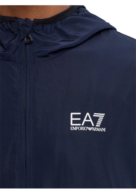 BOMBER CON CAPPUCCIO E.A. 7 | Giubbino | 8NPB22PNGRZ1562ARMANIBLUE