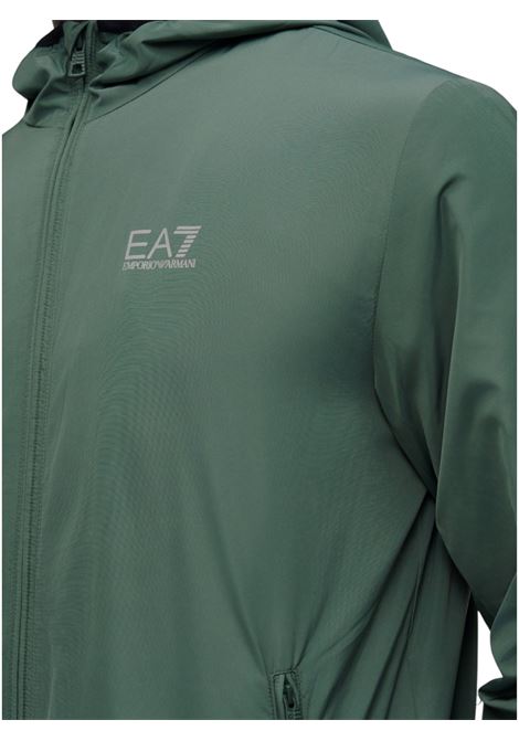 BOMBER CON CAPPUCCIO E.A. 7 | Giubbino | 8NPB22PNGRZU7260CILANTRO