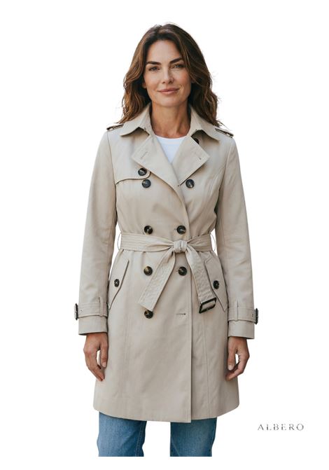 TRENCH LUNGO JADA SIMON | Trench | T32717BEIGE