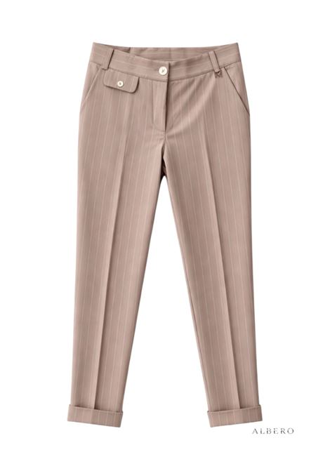 PANTALONE TASCA FILO MONDE | Pantalone | VANZRIGATO630677BEIGE