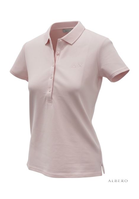 POLO CON LOGO SUN68 | Polo | A3620104ROSA