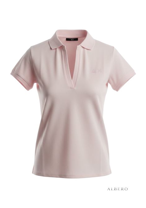 POLO CON LOGO SUN68 | Polo | A3620204ROSA