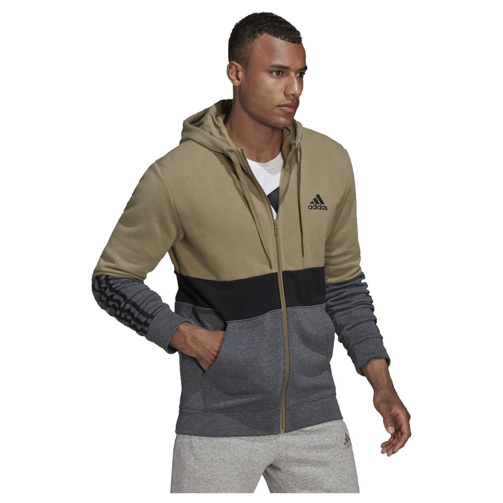 felpe con zip adidas