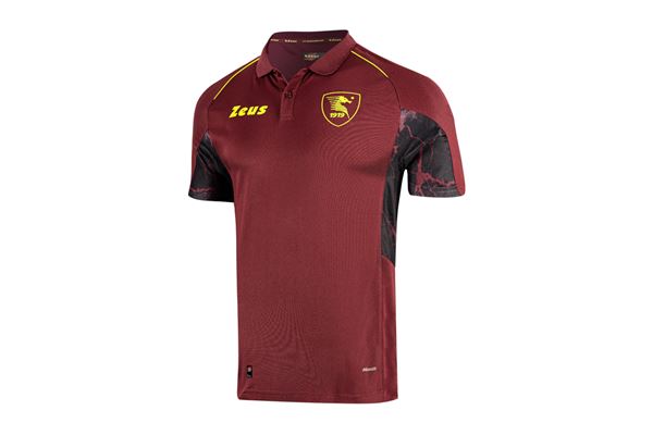 Polo Salernitana 2024/25 Zeus SALERNITANA | Abbigliamento Squadre Calcio | POLOGRANATANEROTEAM