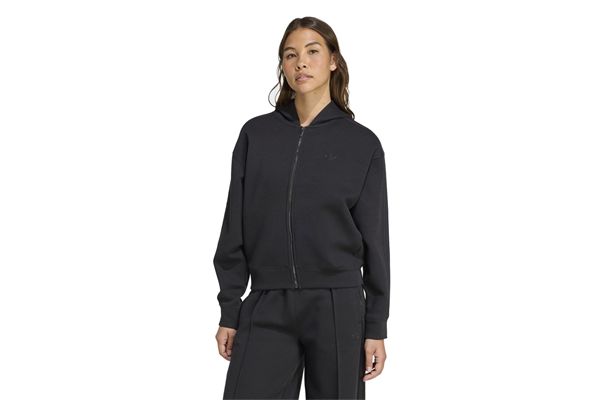 Felpa con cappuccio a zip integrale Adicolor 3-Stripes Spacer Adidas donna ADIDAS ORIGINALS | Felpe | JY2619-