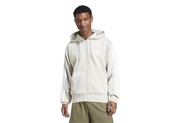 Felpa con cappuccio Adidas Essentials 3-Stripes Fleece ADIDAS | Felpe | JE6355-