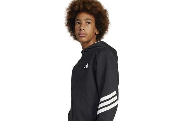 Giacca Adidase Future Icons 3-Stripes Full-Zip Hooded Ragazzi ADIDAS | Felpe | JJ4801-