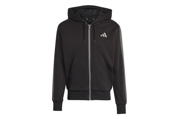 Felpa Holiday con cappuccio a 3 strisce e zip integrale Adidas ADIDAS | Felpe | JM1695-