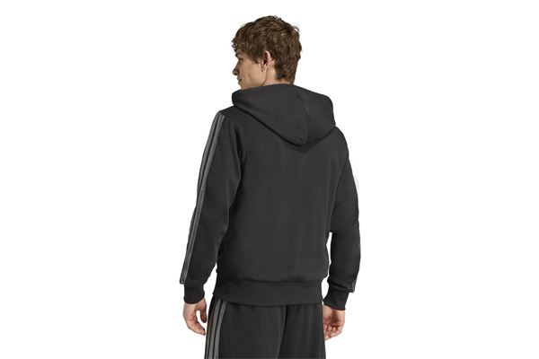 Felpa Holiday con cappuccio a 3 strisce e zip integrale Adidas ADIDAS | Felpe | JM1695-