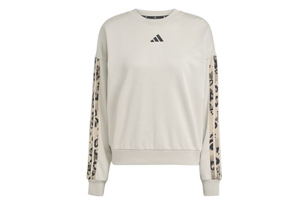 Felpa da donna Adidas 3 Stripes Animalier French Terry ADIDAS | Felpe | JM1836-