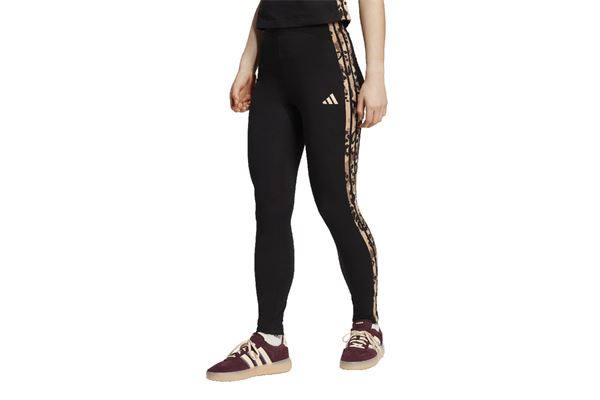 Leggings Adidas a vita alta con stampa animalier 3 Stripes ADIDAS | Leggings | JM1864-