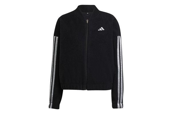 Felpa con zip integrale in pile ad alto spessore Adidas donna ADIDAS | Felpe | JM1891-