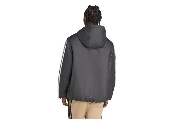 Giubbino con cappuccio imbottita Essentials CLIMAWARM 3 Strisce Adidas ADIDAS | Giubbini | JM4042-