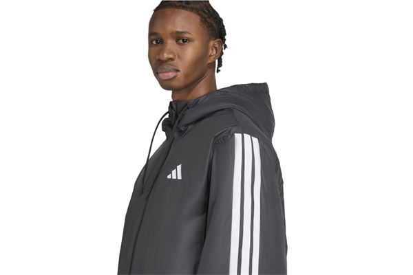 Giubbino con cappuccio imbottita Essentials CLIMAWARM 3 Strisce Adidas ADIDAS | Giubbini | JM4042-