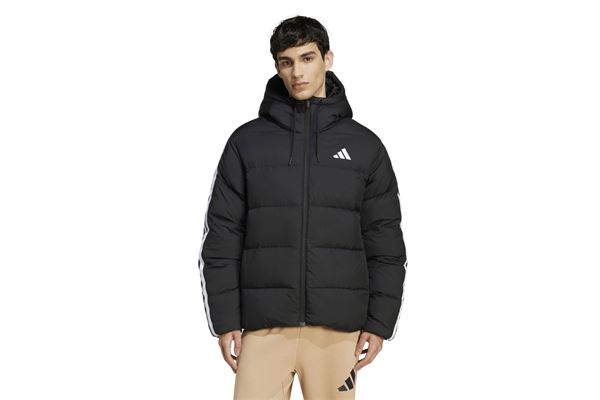 Giacca Piumino con Cappuccio Adidas Essentials Climawarm 3 Strisce ADIDAS | Giubbini | JM4165-