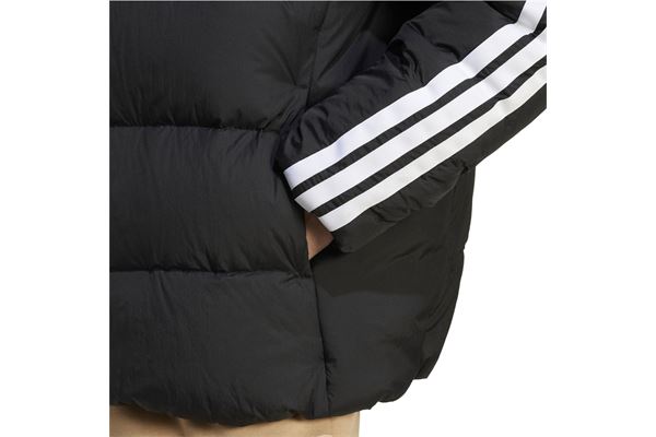 Giacca Piumino con Cappuccio Adidas Essentials Climawarm 3 Strisce ADIDAS | Giubbini | JM4165-