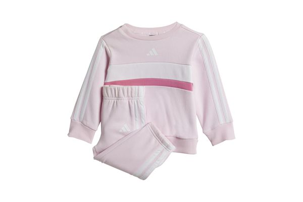 Tuta per Bimbe Piccole Adidas Essentials Tiberio 3 Stripes ADIDAS | Tutine e Completi Neonati | JN2234-